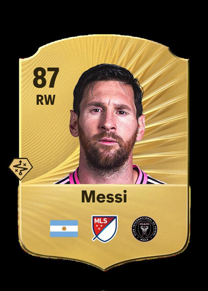 OVERALL Leo Messiego w grze EA Sports FC 26 ma wynosić...